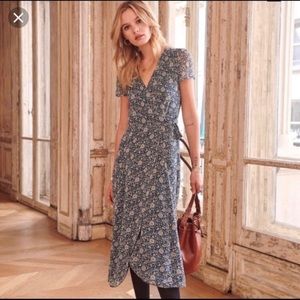 Sezane Amber dress, blue size 38/6